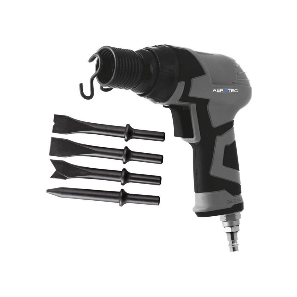 Aerotec Schwarz Abbruchhammer + Meisselhammer, Druckluft-Meisselhammer 6.3 Bar (Druckluft, Meisselhammer) - Image 4