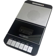 Draagbare cassette speler Reflexion MP3 zwart, grijs