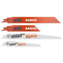 Conjunto de lâminas de serra sabre bimetálicas para metal pesado e demolição (5 unid.) - BAHCO 3940-HDD-SET-5P