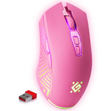 Gamer Muis - DEFENDER - 52501 - Optisch 3200 DPI - Draadloos - 7 programmeerbare knoppen