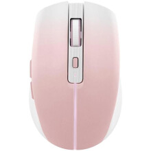 Mouse - TNB - MWGRADIENTPK - Ricaricabile - Bluetooth e Dongle - Rosa pastello