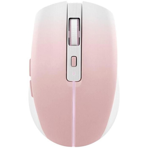 Mouse - TNB - MWGRADIENTPK - Ricaricabile - Bluetooth e Dongle - Rosa pastello
