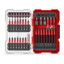 Einhell M-CASE Set di 38 pezzi per avvitare (punte da 25; 50 e 90 mm, bussole a 6 facce, porta-punte da 60 mm)