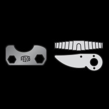 Kit de pièces de rechange - FELCO - FELCO 7-8 - Argent - Lame, outils et ressort - Maintenance et réparation