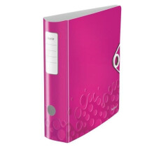 LEITZ Raccoglitore a Leva 180 80 mm WOW Rosa