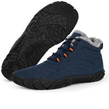 Botas Barefoot de Invierno para Trail Aisladas Impermeables Antideslizantes 41 — calzado minimalista hombre
