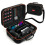 14-in-1 Protective Carrying Case for Console Black Large Shockproof with 1