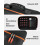 14-in-1 Protective Carrying Case for Console Black Large Shockproof with 5