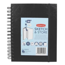 Derwent Carnet da disegno A5 ritratto 56 fogli 165 g/m² - copertina rigida