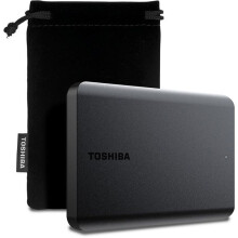 Externe harde schijf - TOSHIBA - Canvio Basics - 2 To - USB 3.0 - Inclusief hoes