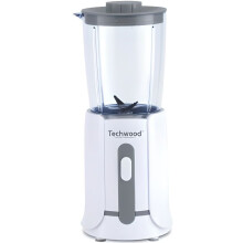 Bol mixeur blender - TECHWOOD - TBL-201 - 500 ML - 300 Watt - Blanc/Gris