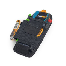 Bolsa de pinças - TOUGHBUILT - TB-CT-35-L-BEA - ClipTech Hub - Bolsa central ajustável - Fivela para chave de fenda (preto)