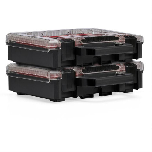 Einhell Organizzatore E-Case Half Size Einhell (compatibile con E-Case Einhell, max. 12,5 kg, con 4 scatole di stoccaggio) 1