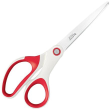 Forbici - LEITZ - WOW Tintan - 205 mm - Titanio - Ergonomico - Rosso
