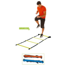 Rhythmusskala - TREMBLAY - 4 m - PVC - 10 verstellbare Latten - Tragetasche - Gelb
