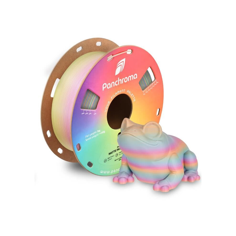 Polymaker Mehrfarbig 3D-Druckerfilament Panchroma Gradient Rainbow Pla 1Kg - Bild 5