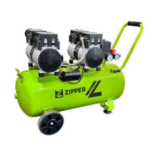 Stille compressor - ZIPPER - ZI-COM50SI - 1500 W - 50 liter - Elektrisch - 8 bar