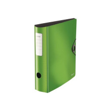 Raccoglitore a leva - Leitz - 180 Active Solid - 80 mm - A4 - Verde - 500 fogli