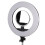 Lampada LED ad anello - STUDIOKING - LED-480ASK - 100W - specchio ingrandente - supporto per smartphone 3