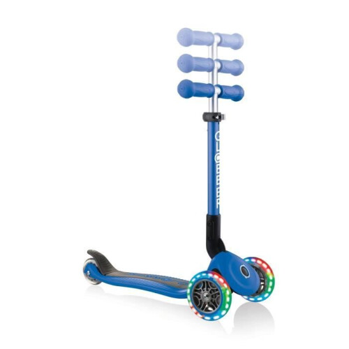 Globber Junior Pieghevole con luci blu