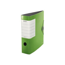 Raccoglitore a leva - Leitz - 180 Solid - 82 mm - A4 - 500 fogli - verde chiaro