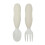 BEABA Conjunto de 2 pré-cobertos inox 10 meses+ Cinza Veludo 4