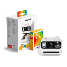 Câmera instantânea Polaroid Go Geração 3 Branca + Pacote de filmes 8 fotos