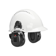 Fone de ouvido telefônico com rádio 3M Peltor WorkTunes Pro HRXS220P3E - Preto - Redução de som de 31 db