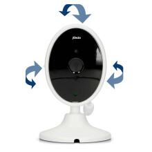 Extra Baby Monitor Camera for DVM-140, White, Interference-Free
