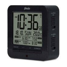 Digital Alarm Clock with Thermometer and Snooze Function