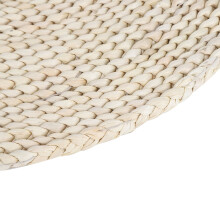 2 Stück Maisblätter Pouf rund 40x40cm