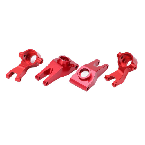 Alu Lenkblock Hinterachse Rot ARRMA 1/10 Set