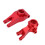 Alu Lenkblock Hinterachse Rot ARRMA 1/10 Set 3