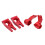 RC Lenkbecher Kit Rot Alu ARRMA Senton Granite 9