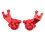 Alu Lenkblock Hinterachse Rot ARRMA 1/10 Set 19