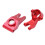 Alu Lenkblock Hinterachse Rot ARRMA 1/10 Set 9