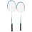 Badminton Schläger 2er Set Trainingsmodell 9300 14