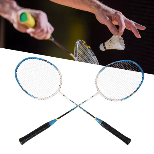 Set Badmintonschläger 2 Stück für Übung und