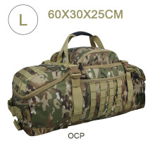 LQARMY Sac à dos tactique 45L, sac de voyage de randonnée et camping en polyester 1000D