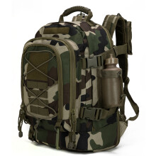Sac à dos tactique militaire Woodland, 65L, imperméable, pour randonnée et camping