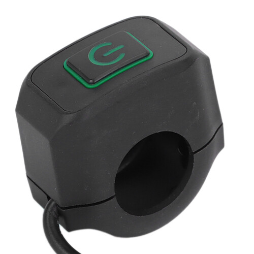 Motorcycle Lenker Schalter 22mm Wasserdicht Grün 1
