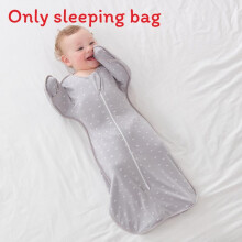 (Plus Sign,L)Schlafsack mit sicherer Passform für den täglichen Babys Komfort Nachtgebrauch