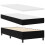 VidaXL vidaXL Boxspringbett mit Matratze Schwarz 90 x 200 cm Samt 6