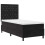 VidaXL vidaXL Boxspringbett mit Matratze Schwarz 90 x 200 cm Samt 5