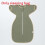 (Green,M)Sac de couchage avec ajustement confortable sûr pour bébés quotidiens confort utilisation nocturne 1