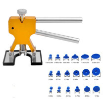 Extracteur de bosses réglable, Kit de réparation de carrosserie sans peinture avec ventouses, Or