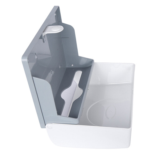 Weißer Toilettenpapierhalter Wandmontage