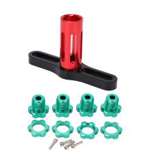Traxxas 5353X Zubehör: 17mm Muttern, Naben &