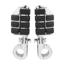 Motorrad Fußrasten 32mm Universal in Chrom