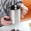 Robuster Campingbecher Edelstahl 500ml Deckel 13